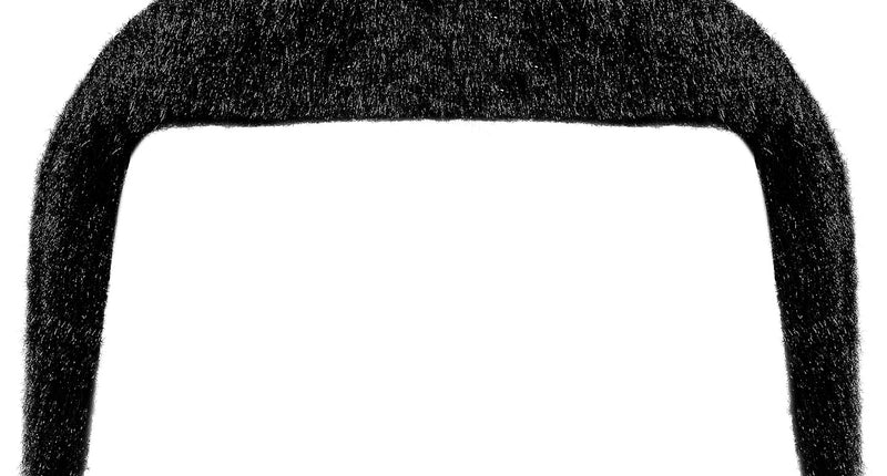 Widmann SRL Hippie snor jaren 70 zwart