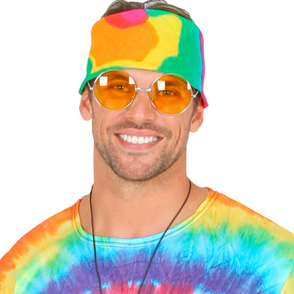 Widmann SRL Hippie tie-dye bandana