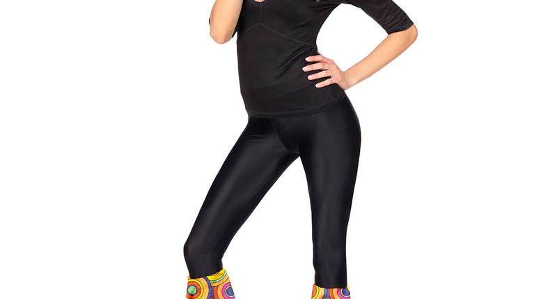 Widmann SRL Hippie verkleedset groovy cirkels unisex jaren-70