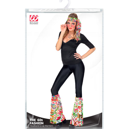 Widmann SRL Hippie verkleedset peace party unisex jaren-70