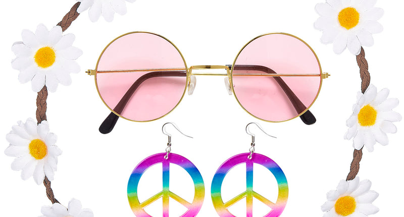 Widmann SRL Hippie verkleedsetjes