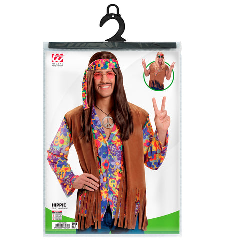 Widmann SRL Hippie vestje suede look heren