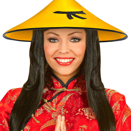 Widmann SRL Hoed Chinees Vietnamees geel