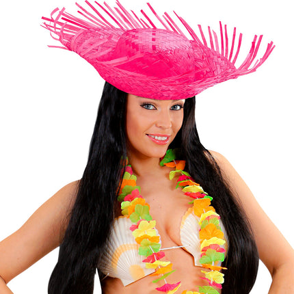 Widmann SRL Hoed ipanema stro roze Joris