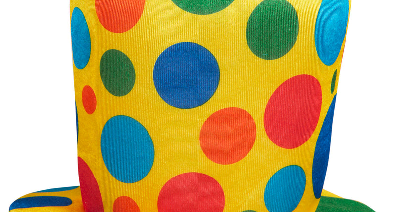 Widmann SRL Hoge hoed clown foam