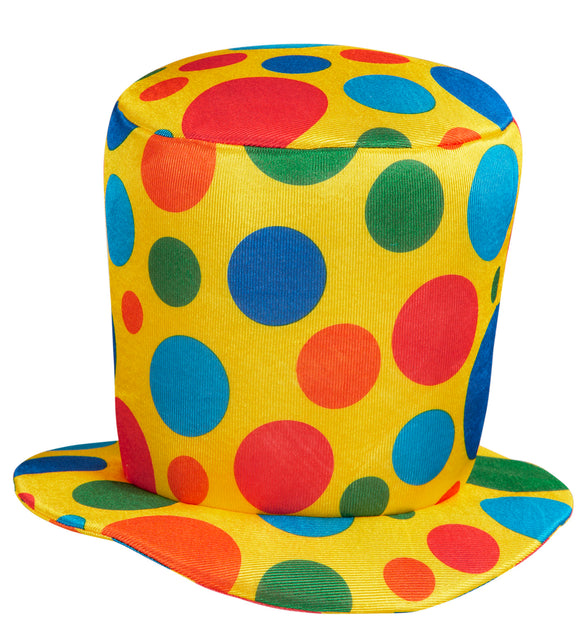 Widmann SRL Hoge hoed clown foam