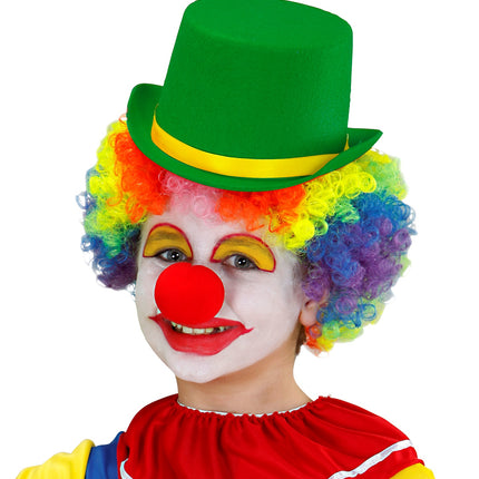 Widmann SRL Hoge hoed kind groen