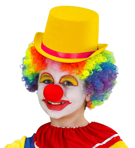 Widmann SRL Hoge hoed kinderen geel