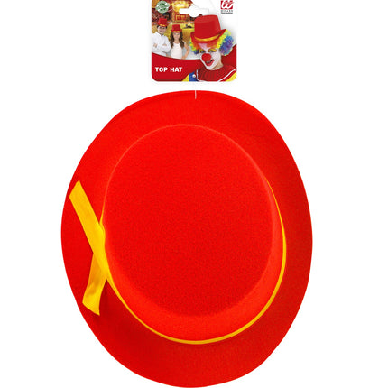 Widmann SRL Hoge hoed kinderen rood