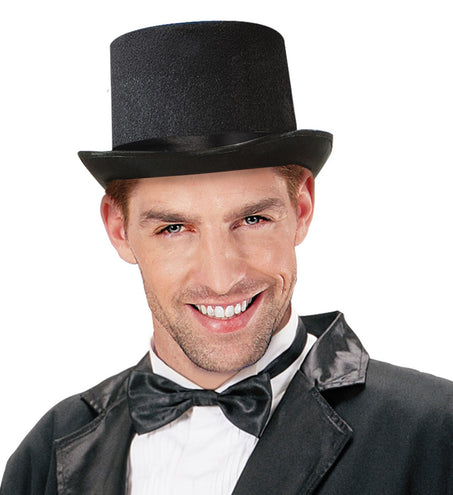 Widmann SRL Hoge hoed vilt zwart