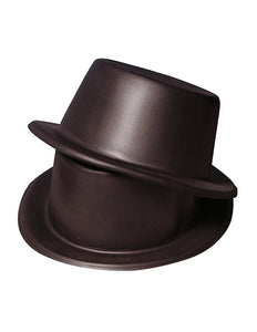 Widmann SRL Hoge hoed vinyl zwart