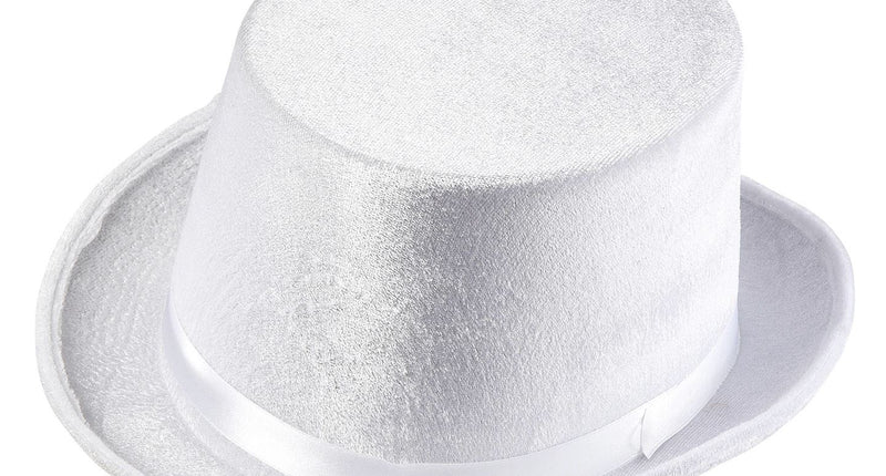 Widmann SRL hoge hoed wit fluweel