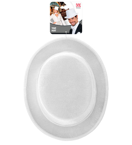 Widmann SRL hoge hoed wit fluweel