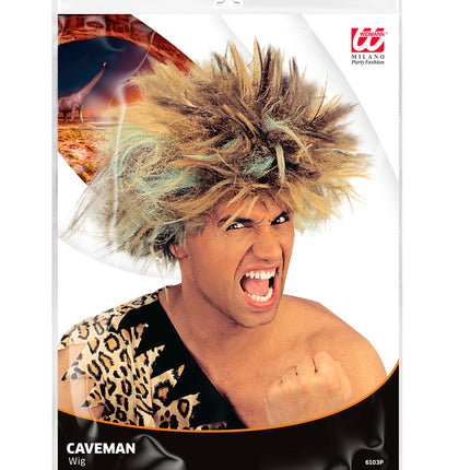 Widmann SRL Holbewoner pruik Fred blond