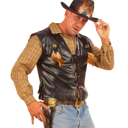 Widmann SRL Holster cowboy met gouden print