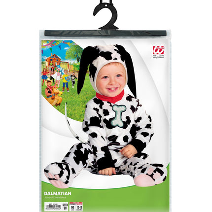 Widmann SRL Hond kostuum Dalmatiër Blaf baby