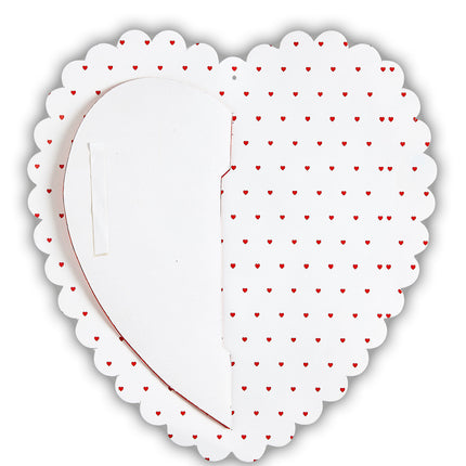 Widmann SRL Honinggraat lampion hart voor bruiloft