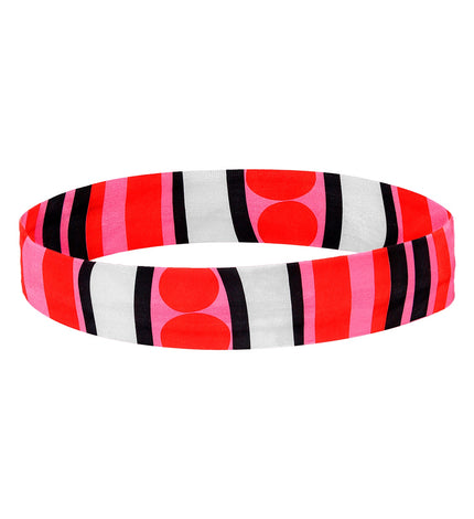 Widmann SRL Hoofdband 70's roze