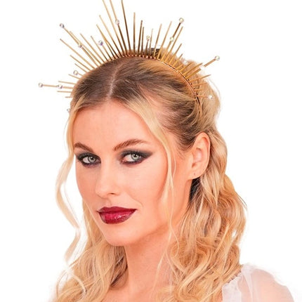 Widmann SRL Hoofdband halo goud Bram