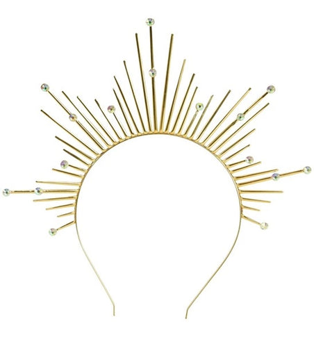 Widmann SRL Hoofdband halo goud Bram