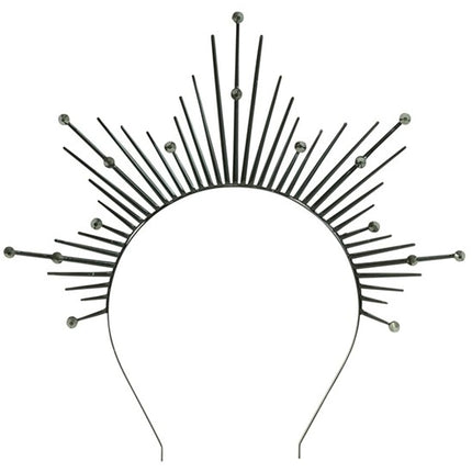 Widmann SRL Hoofdband halo zwart Sanne