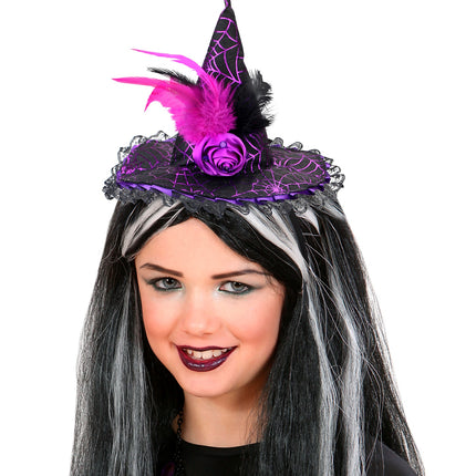 Widmann SRL Hoofdband heks paars