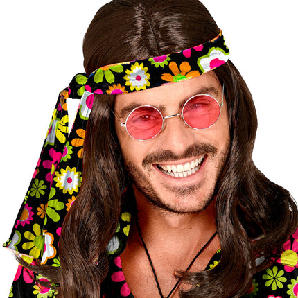 Widmann SRL Hoofdband jaren 70  flowers