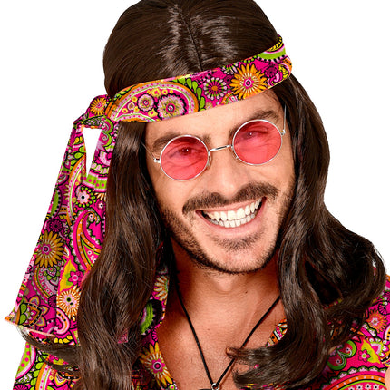 Widmann SRL Hoofdband jaren 70 paisley