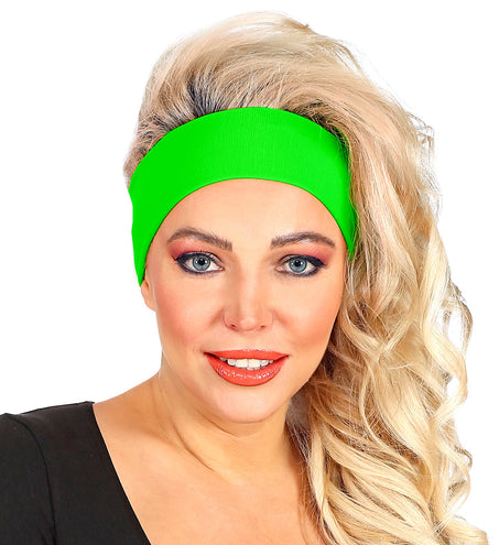 Widmann SRL Hoofdband neon groen