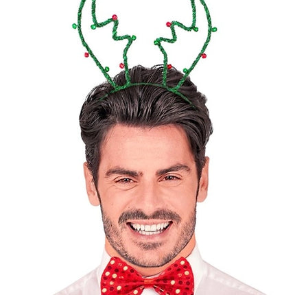 Widmann SRL Hoofdband rendier groen Yara