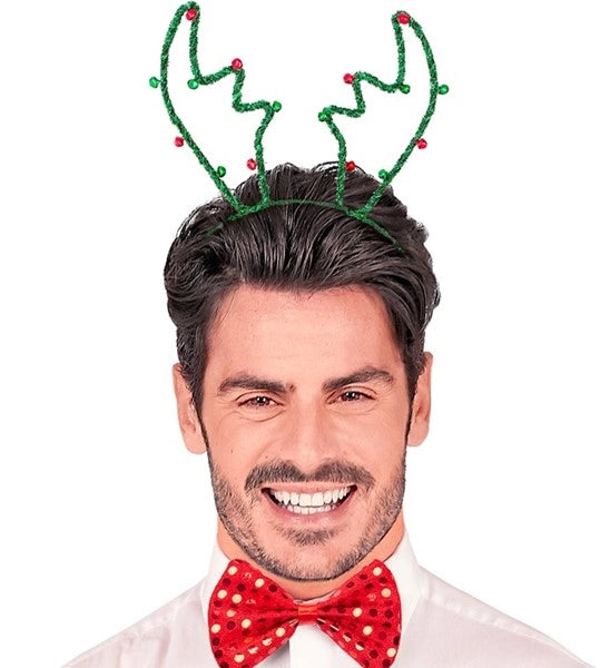 Widmann SRL Hoofdband rendier groen Yara