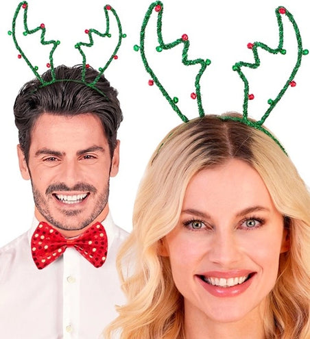 Widmann SRL Hoofdband rendier groen Yara