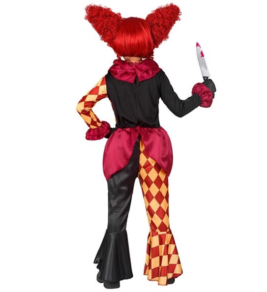 Widmann SRL Horror clown kostuum Sara meisjes