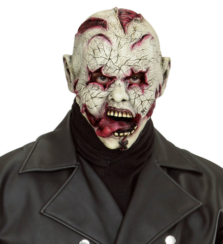 Widmann SRL Horror clown masker met snijwonden