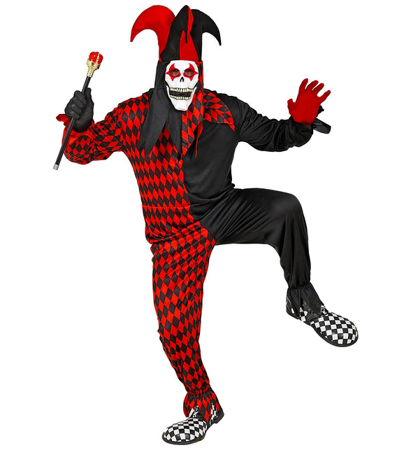 Widmann SRL Horror harlekijnspak griezel