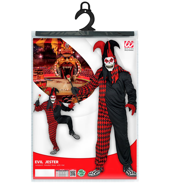 Widmann SRL Horror harlekijnspak griezel