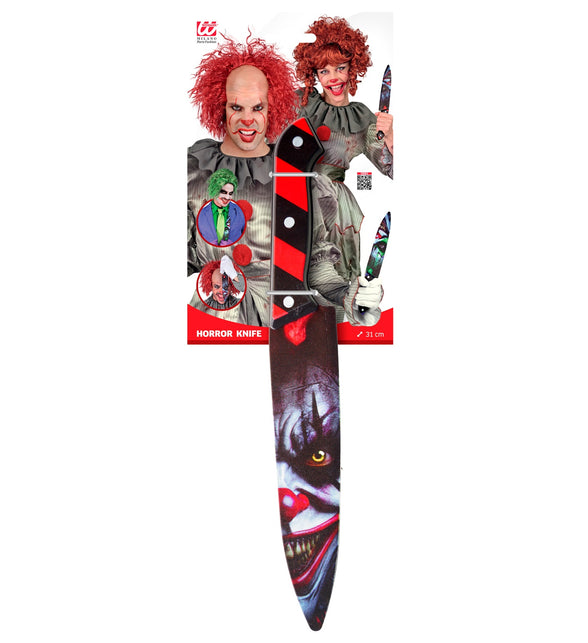 Widmann SRL Horrorclown mes met bloed