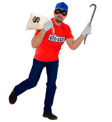 Widmann SRL Inbreker boef verkleedset