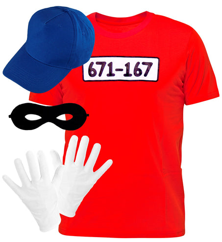 Widmann SRL Inbreker boef verkleedset