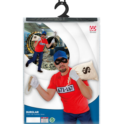 Widmann SRL Inbreker boef verkleedset