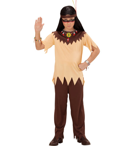 Widmann SRL Indiaan pak jongen