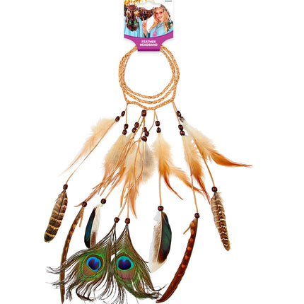 Widmann SRL Indiaanse hoofdband Indy