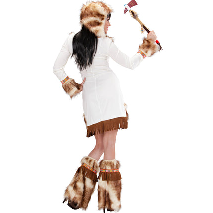 Widmann SRL Indianen jurk deluxe Hester dames