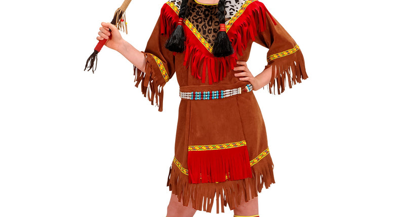 Widmann SRL Indianen jurk Jamy kinderen