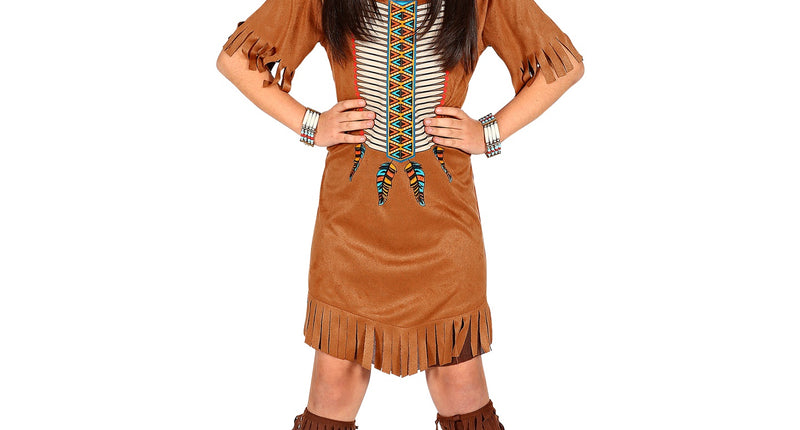 Widmann SRL Indianen jurk meisje