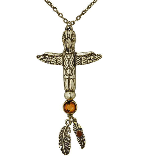Widmann SRL Indianen ketting totempaal