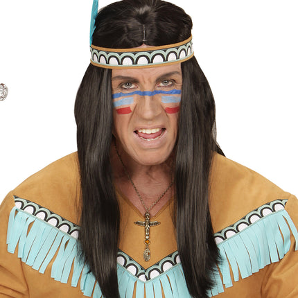 Widmann SRL Indianen ketting totempaal