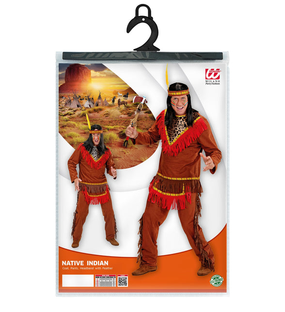 Widmann SRL Indianen kleding Bully heren