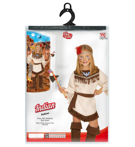 Widmann SRL Indianen kostuum kind Moqa