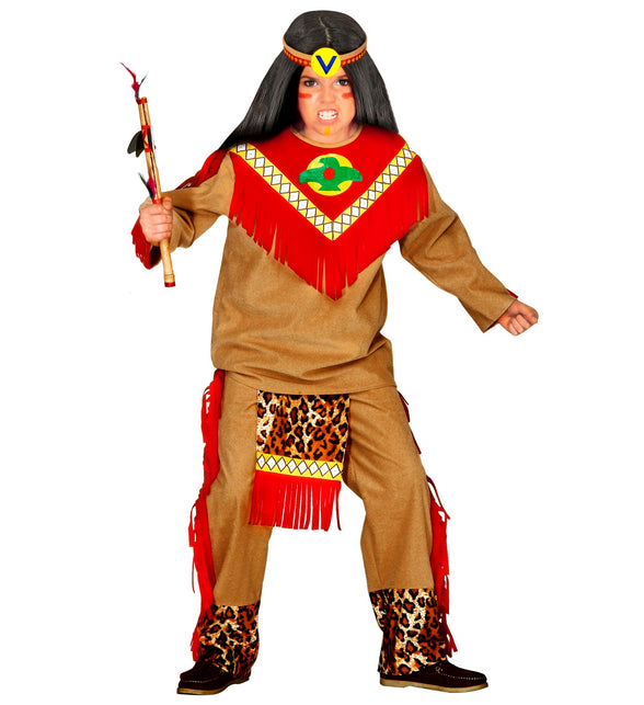 Widmann SRL Indianen kostuum Sitting Bull kind